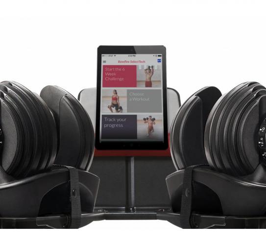 BowFlex® Stand met Media Rack 7