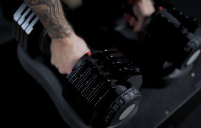 Strongman Duo-Tech verstelbare dumbbell (25 kg) 14