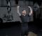 Strongman olympische zwarte halterstang 220 cm (20 kg)