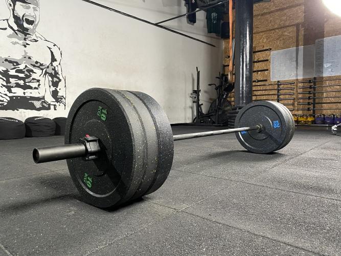 Crumbbed rubber bumper plates 5 - 25 kg 7