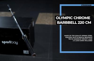 Olympische halterstang Strongman (220 cm) 5