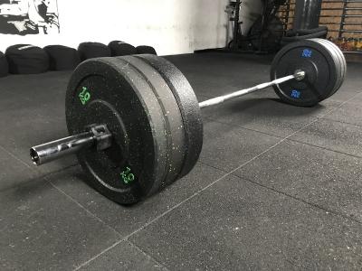 Olympische halterstang Strongman (220 cm) 6