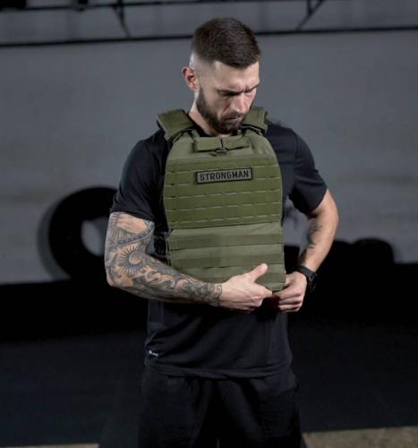 Strongman CrossFit Mobility gewichtsvest (18 kg) 6