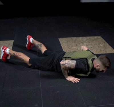 Strongman CrossFit Mobility gewichtsvest (18 kg) 8