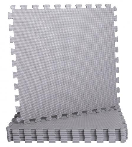 Puzzle Rubber Foam Floor Mats 8 parts 60 x 60 cm 2