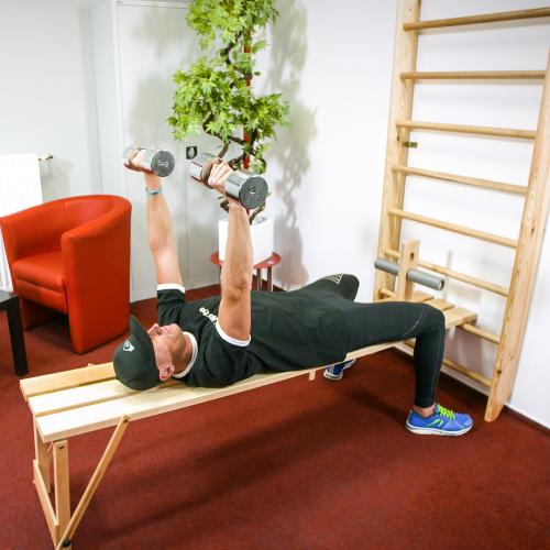 Wall Bar Bench inSPORTline Dremar 200 x 36 cm 4