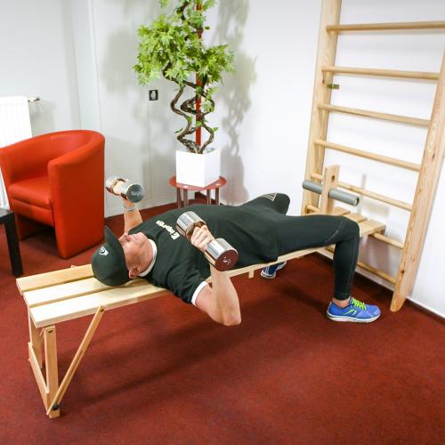 Wall Bar Bench inSPORTline Dremar 200 x 36 cm 5