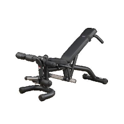 Body-Solid Olympische Leverage Flat Incline Decline Bank FID46 - met Leg Developer