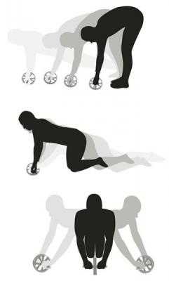 Avento fitness trainingswiel 2