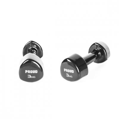 Proud vinyl dumbbell Set (1 t/m 5 kg) 3
