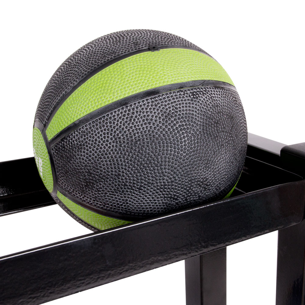 Insportline fitness ball rack op wieltjes 2