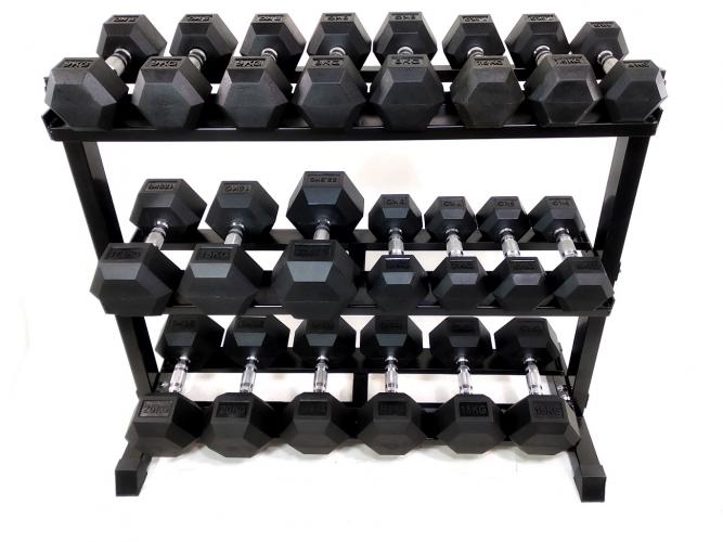 RawFitness Dumbbell rack (3 laags) 2