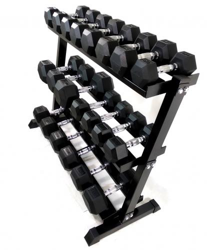RawFitness Dumbbell rack (3 laags) 3