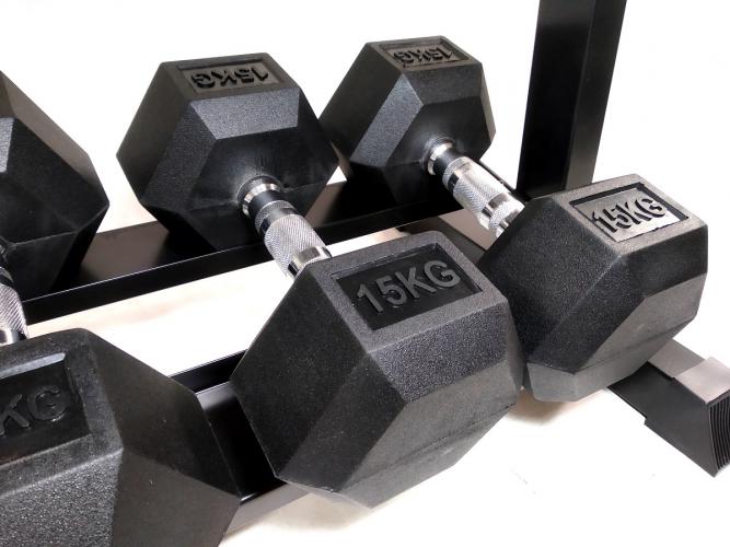 Strongman hexa dumbbells (2.5 - 35 kg) 5