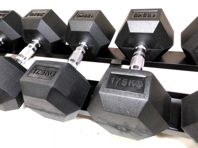 Strongman hexa dumbbells (2.5 - 35 kg) 6