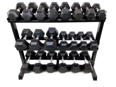 Hex Dumbbells 220 kg 2,5 to 22,5 kg 1