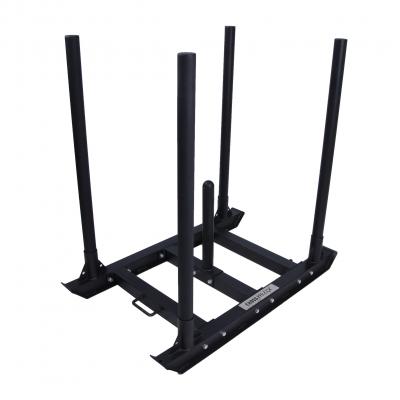 Crossmaxx Power sled with harness (black)