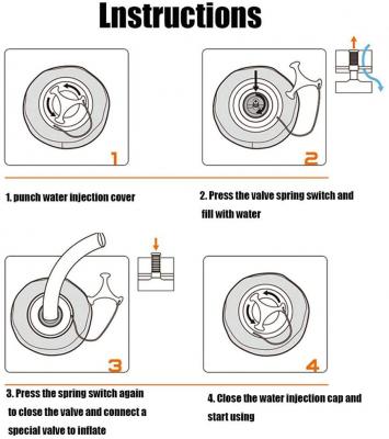 Sportbay Water filled power bag 15 t/m 40 kg 2