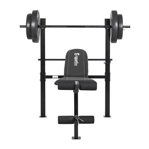 Halterbank inSPORTline Hero B50 incl. 36 kg weights 1