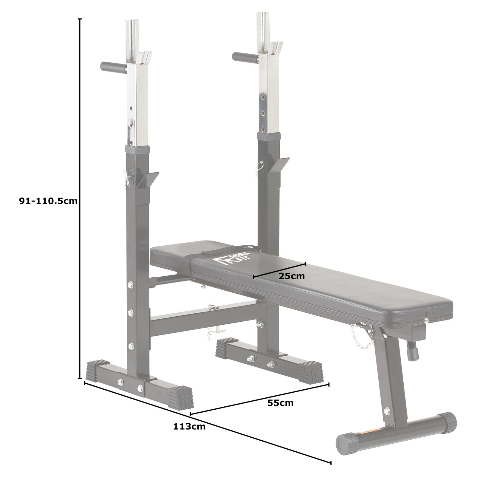 Halterbank verstelbaar 3