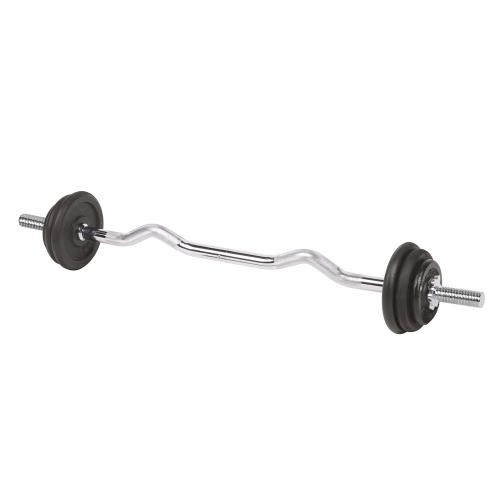 Insportline Curl Barbell Set met koffer 20 kg 1