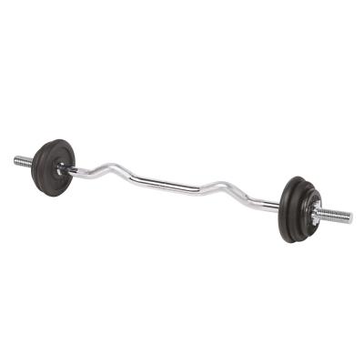 Insportline Curl Barbell Set met koffer 20 kg 1