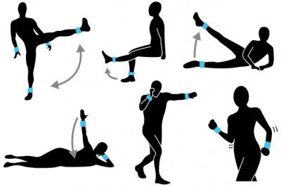 Avento pols/enkel gewichten 4