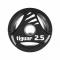 Tiguar halterschijven PU 1,25-25 kg
