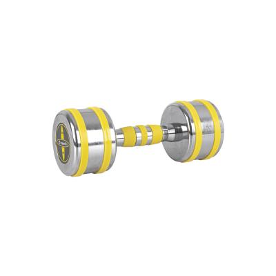Insportline Chrome Dumbbell Yellsteel (1-14 kg) 8