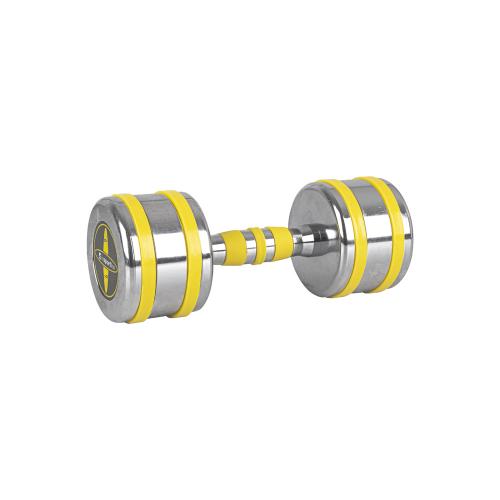 Insportline Chrome Dumbbell Yellsteel (1-14 kg) 9