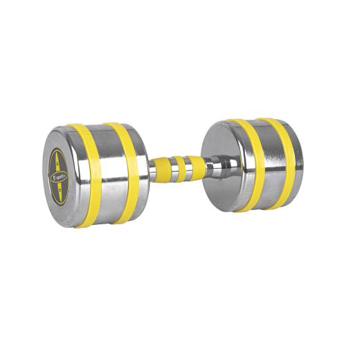 Insportline Chrome Dumbbell Yellsteel (1-14 kg) 11
