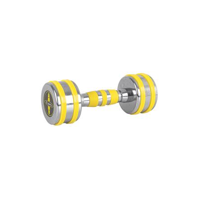 Insportline Chrome Dumbbell Yellsteel (1-14 kg) 5