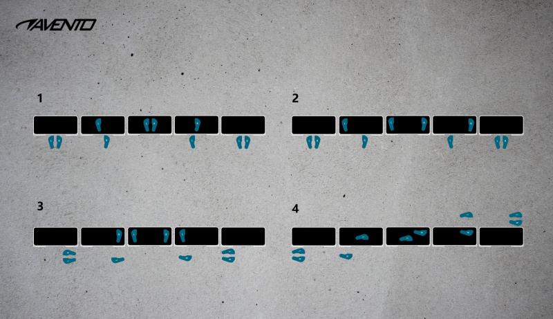 Avento grote fitness stepper 5