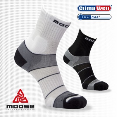 Moose running socks MOTION (White)