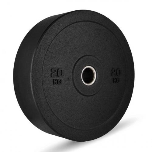 EKO Olympic barbell and 100 kg Hi temp bumper plates 3