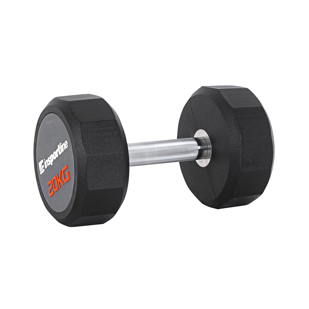 Single-Handed Dumbbell inSPORTline Profi CPU 2,5kg tot 50 kg 6
