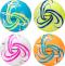 Avento Voetbal Glossy fluor 1