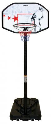 Basketbalstandaard verstelbaar en verrijdbaar OLD