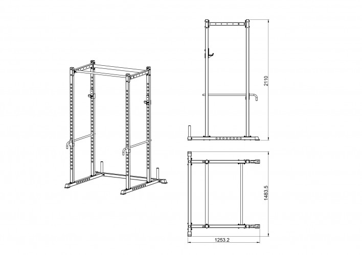 Squat Rack Home V.01 6