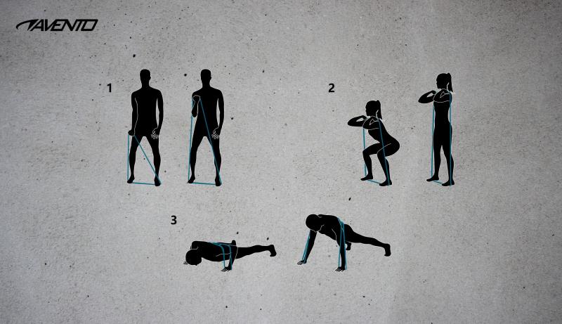 Avento Fitness Powerbanden 5