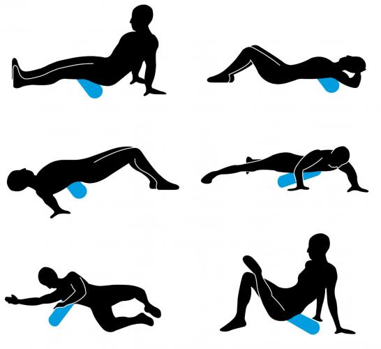 Avento Yoga roller foam 5