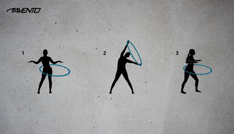 Avento fitness hoelahoep 1.2 kg 5