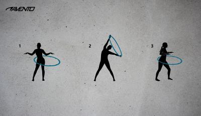 Avento fitness hoelahoep 1.2 kg 5