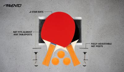 Tafeltennis set compleet 1