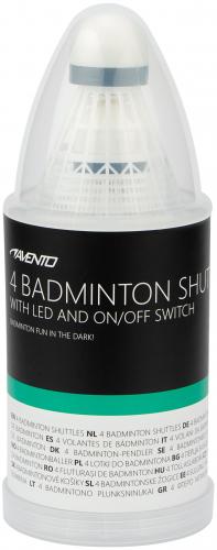 4 badminton shuttles LED 1
