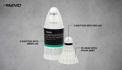 4 badminton shuttles LED 2