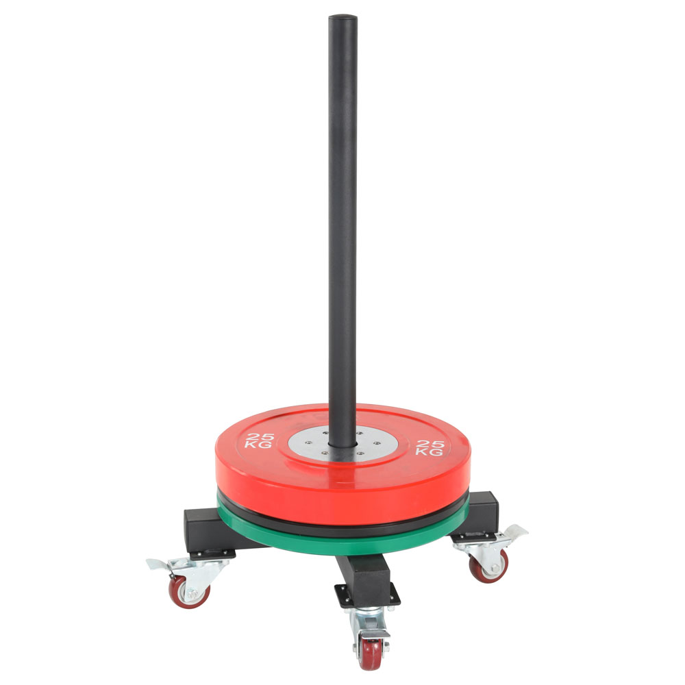 Portable Olympic Weight Plate Rack inSPORTline Welo 1