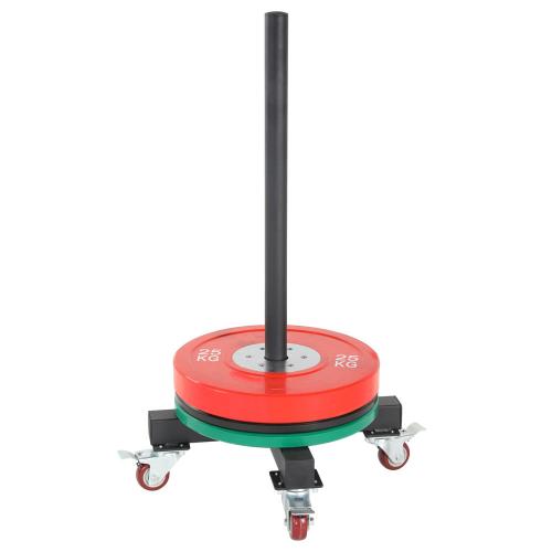 Portable Olympic Weight Plate Rack inSPORTline Welo 1