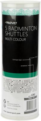 5 colour badminton shuttles 2