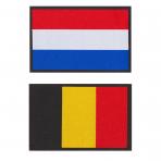 Flag patches for weight vest